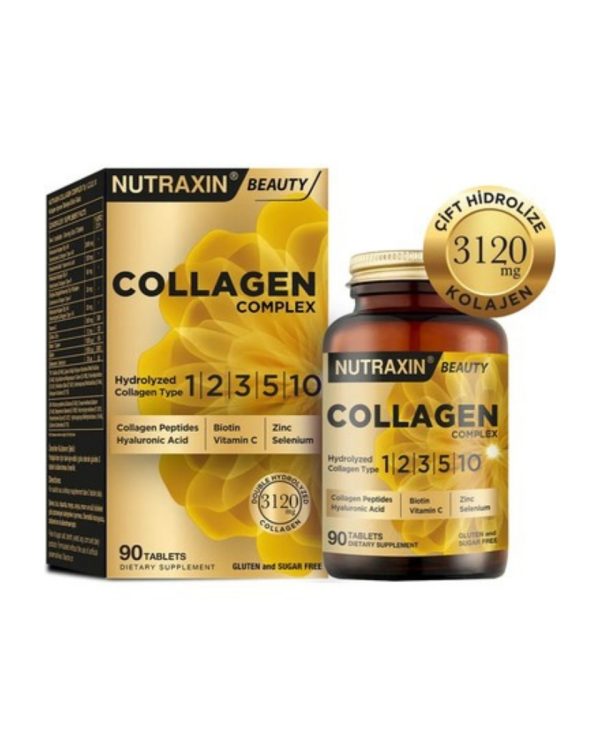 Collagen Beauty Complex 90 Tbl - Hidrolize Tip 1, 2, 3, 5, 10, Biotin, Zinc, Bakır, Hya,