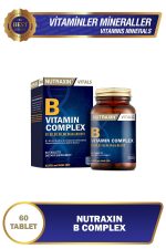 B Complex Vitamin 60 Kapsül B1, B2, B3, B5, B6, B12, Biotin