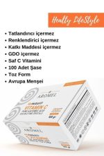 C Vitamini 100 Şase Askorbik Asit Alman Menşei 100 gr Ekstra Saf - Görsel 2