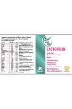 Lactofolin Folik Asit, Kolin, Probiyotik, Multivitamin 30 Kapsül - Görsel 7