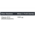 Lectus B12 Metilkobalamin Sprey Takviye Edici Gıda 10 ml - Görsel 2