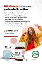 Mm-12® B12Vitamini ve Metil folat Çiğneme Tableti - Görsel 5