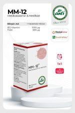 Mm-12® B12Vitamini ve Metil folat Çiğneme Tableti - Görsel 6