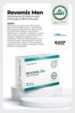 Revomix Men ( Erkeklere Özel Multivitamin Mineral Ve Aminoasit Takviyesi )