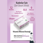 Revomix WoMen 60 Kapsül, Multivitamin & Multimineral & Aminoasit & Bitki Ekstreleri - Görsel 4