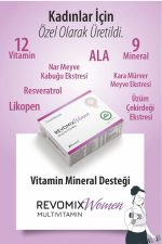Revomix Women ( Kadınlara Özel Multivitamin , Mineral Takviyesi ) - Görsel 3