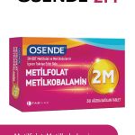 2M 30 Dilaltı Tablet Vitamin B12 (Metilkobalamin) Folik Asit (Metilfolat)