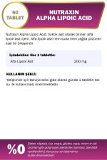 Alpha Lipoic Acid 200mg Takviye Edici Gıda 60 Tablet - Görsel 2