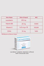 İmuneks Farma Lacneferex™ Laktoferrin, Vitaminler ve Mineral içeren Takviye Edici Gıda 60 Kapsül x 2 - Görsel 3
