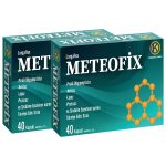 kuazar ilaç meteofix propil oligopeptidaz, amilaz, lipaz, proteaj, selülaz, bromelain, zencefil sindirim enzimler 40 kapsül - 2'li - Görsel 2