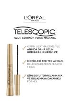 Loreal Telescopic Gold Uzun Görünüm Veren Siyah 3'lü Maskara Seti - Görsel 3