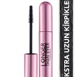 Doğal Formüllü Kirpik Uzatıcı Maskara (Siyah) - Longer Than Ever Mascara - 001 Black - 8682536067119