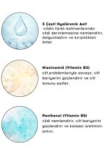 Su Bazlı Moisturizer Nemlendirici Aydınlatıcı Yüz Kremi | Hyaluronik Asit | 50 ML | Tüm Cilt Tipleri - Görsel 5