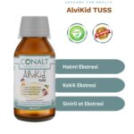 Alvikid TUSS – Çocuklara Özel Bitkisel Ekstreler İçeren Premium Takviye (100 ml şurup)