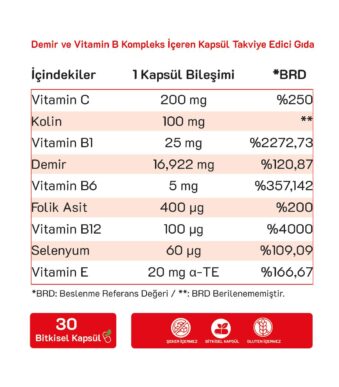 hasz labs iron bisglicinate vitamin b kompleks 30 kapsul 467 1