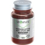Koenzim Q10 Ve Alfa Lipoik Asit Takviye Edici Gida 60 Kapsül 100 Mg Koenzim Q10 200 Mg Alfa