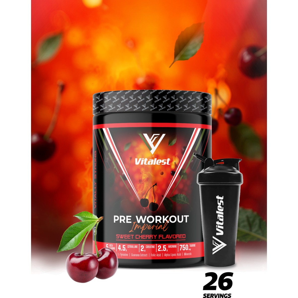 vitalest-pre-workout-468g-26-servis-kiraz-1225.jpg Vitalest Pre Workout 468G. 26 Servis Kiraz - Görsel 1