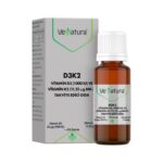 Vitamin D3K2 Vitamin D3 1000IU Vitamin K2 11.25mcg Damla 20ml