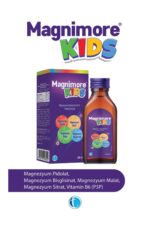 Magnimore Kids Magnezyum 200 mL Pidolat Bisglisinat Sitrat Malat Vitamin B6 (P5P)