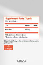 Fitozomal Quercetin 100 Mg 60 Kapsül - Görsel 2